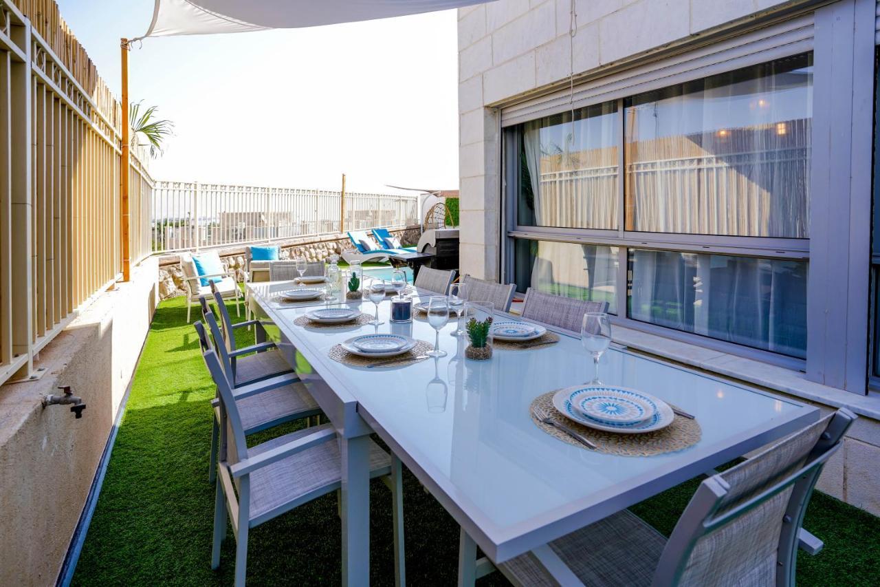 Ferienwohnung YalaRent Morning Star-Garden- Families only Eilat Exterior foto